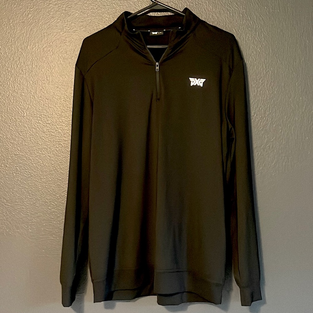 PXG Men’s ESSENTIAL PULLOVER BLACK - Medium
